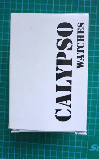 Reloj Calypso Negro y Naranja Digital