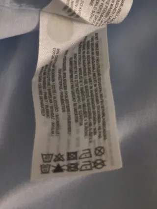 Camisa Hombre Manga Larga Azul Primark