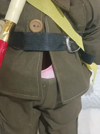 Muñeco Tío Honorio trompeta militar