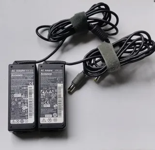 Lote de 2 Cargador Lenovo Original 65W redonda