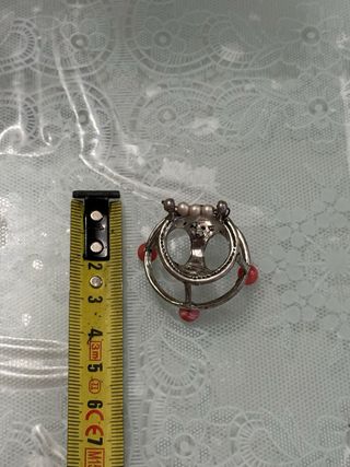 Coppia oggetti argento 800