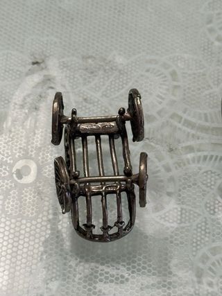 Coppia oggetti argento 800