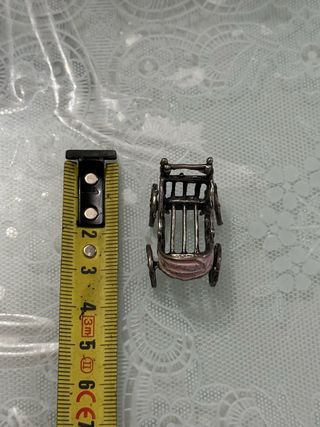 Coppia oggetti argento 800