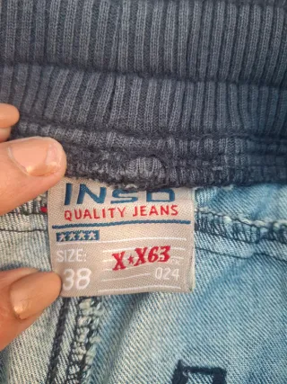 Bermudas vaqueras hombre T 38. Ver medidas