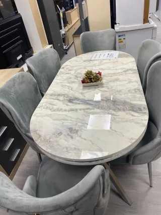 Mesa turca de alta calidad más 6 sillas nuevo 549€