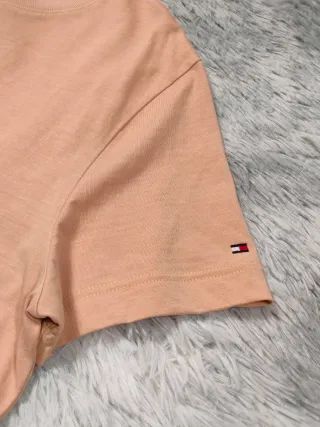 Tommy Hilfiger Camiseta Suave Tie-Dye Logo Bordado