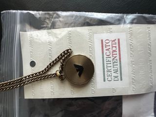 Cadena y colgante Emporio Armani oro