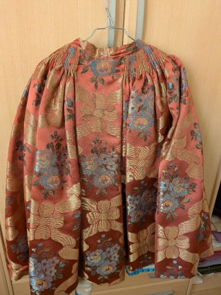 Vestido Fallera Completo Oro y Rosa
