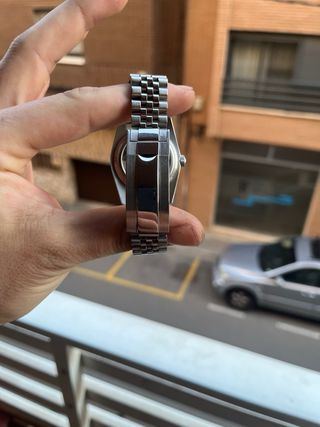 SEIKO MOD DATEJUST SILVER DIAL