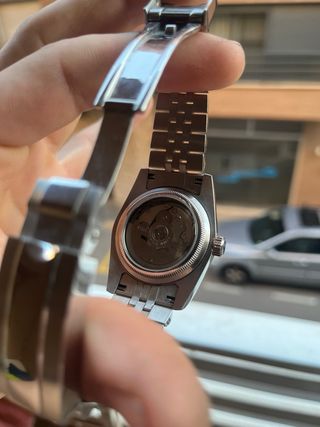 SEIKO MOD DATEJUST SILVER DIAL