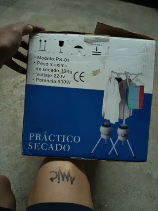 Secadora de Ropa Portátil Eléctrica