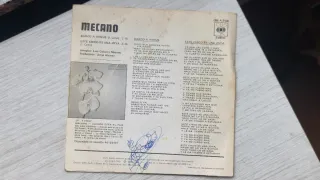 Vinilo Mecano Barco a Venus Single