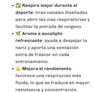 Tiras Nasales ELITEX TRAINING 30 uds