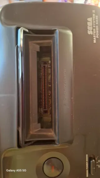 Sega Master System II Negra y Nintendo nes