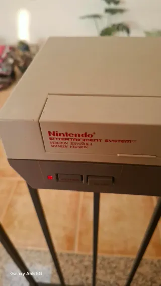 Sega Master System II Negra y Nintendo nes
