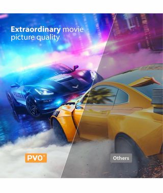 Proyector PVO WiFi Portátil Pantalla Teléfono