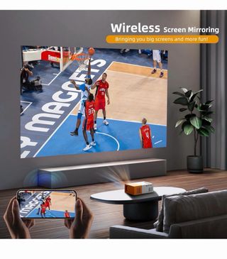 Proyector PVO WiFi Portátil Pantalla Teléfono