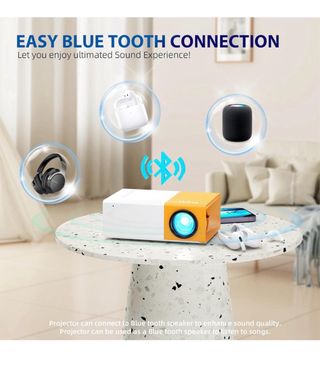Proyector PVO WiFi Portátil Pantalla Teléfono