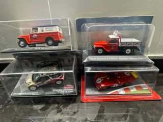 Lote 4 Coches Colección IKA, IAME, Citroën, Ferrar