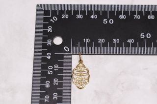 CRUZ DE CARAVACA, ORO 18K/1.1g