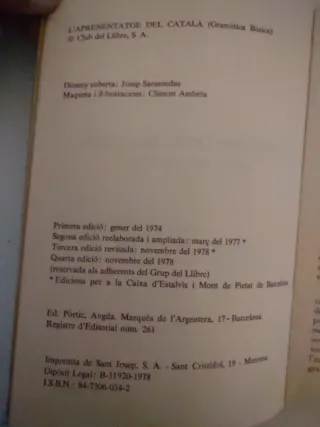 L'aprenentatge del català (Catalan Edition)