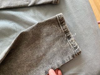 Pantalón vaquero gris Pull and Bear