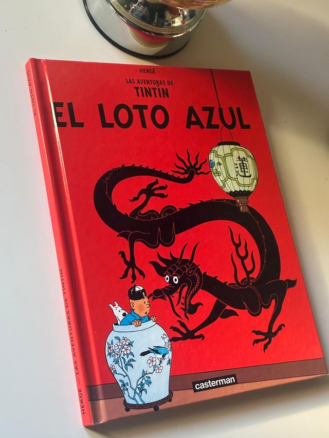 El Loto Azul/ the Blue Lotus (Tintin) (Spanish ...