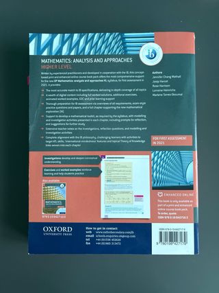 Matemáticas: Análisis y aproximaciones IB