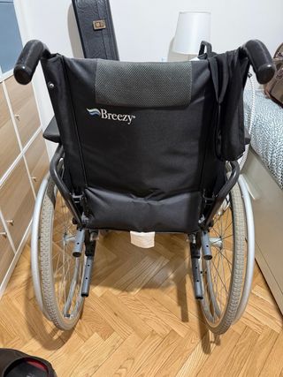 Silla de rueda plegable