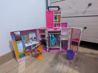 Armario Barbie Fashionista Maletín
