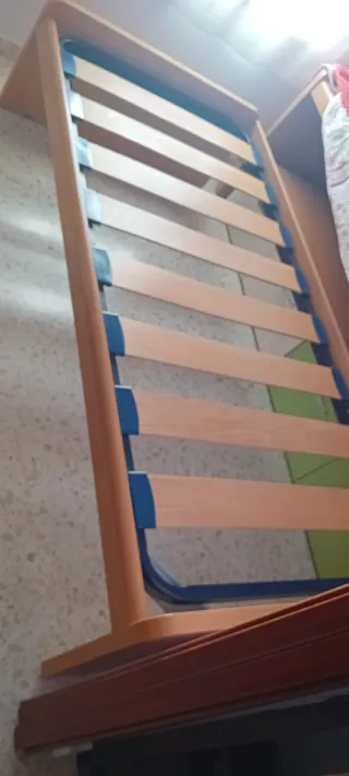 Cama nido juvenil con cajones + escritorio