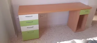 Cama nido juvenil con cajones + escritorio