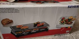 Plancha Raclette Severin Piedra Natural