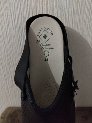 Zapatos anatómicos color azul