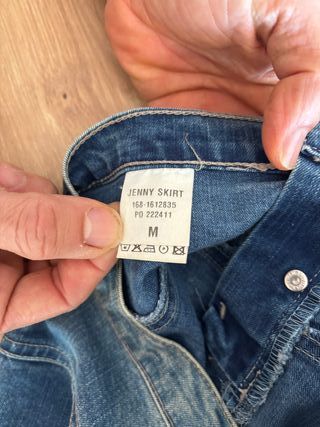 Falda vaquera Tommy Hilfiger midi