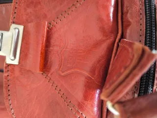 Bolsa de viaje vintage de cuero