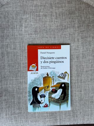 Libro “Diecisiete cuentos y dos pingüinos”