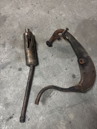 Recambio escape Aprilia/Derbi gpr50