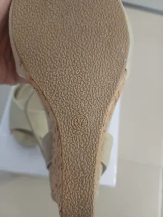 Sandalias Marypaz Beige Mujer