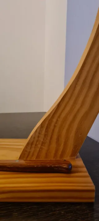 Jamonero con cuchillo casi nuevo