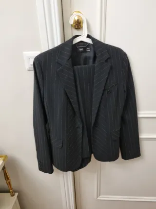 Traje de chaqueta/ pantalón MANGO Raya Diplomátic