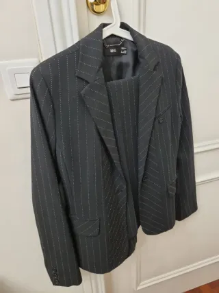 Traje de chaqueta/ pantalón MANGO Raya Diplomátic