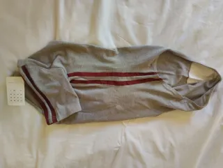 Body algodón y licra manga corta