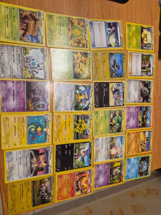 Lote Cartas Pokémon Antiguas y Nuevas