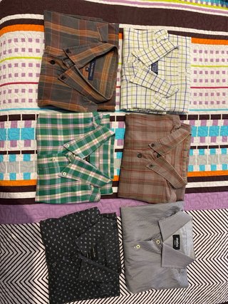 Lote Camisas y Polos Hombre