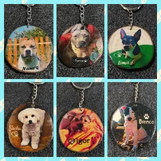 Tu mascota en madera