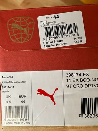 Zapatillas Puma Classic 44 NUEVAS