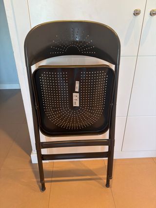 Silla Plegable Ikea Negra