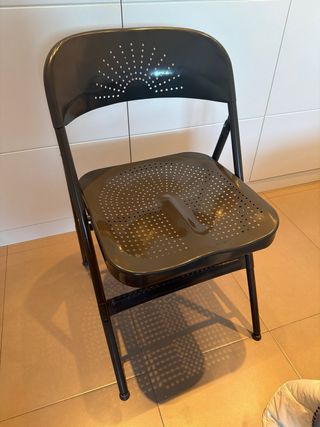 Silla Plegable Ikea Negra