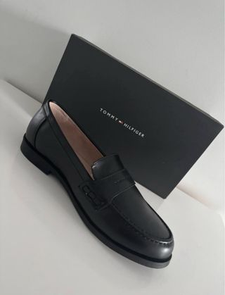 Mocasines Tommy Hilfiger Negros Nuevos